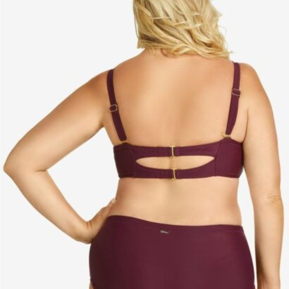 Raisins Swim Nwt Raisins Curve Swimsuit Bikini Bra Top Plus Size